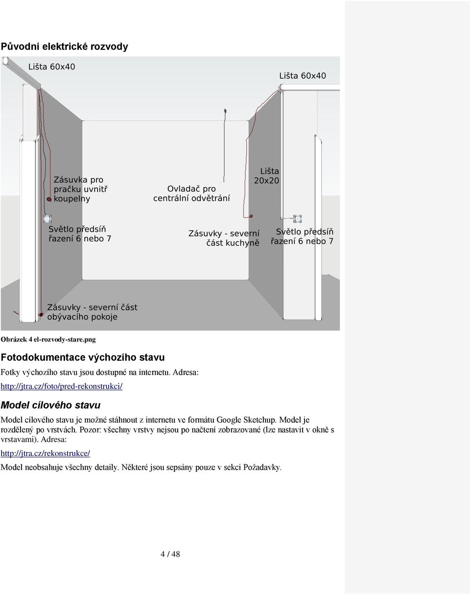 cz/foto/pred-rekonstrukci/ Model cílového stavu Model cílového stavu je možné stáhnout z internetu ve formátu Google Sketchup.