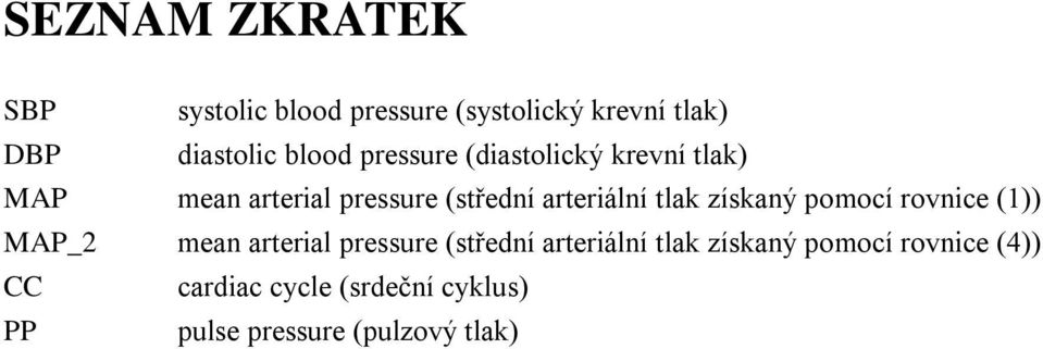 získaný pomocí rovnice (1)) MAP_2 mean arterial pressure (střední arteriální tlak