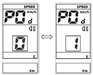 Zvuková signalizace Zapnout / Vypnout Symbol pro nastavení zvukové signalizace je bep, zmáčknutím tlačítka Nahoru / Dolu vypínáte nebo zapínáte zvukovou signalizaci, 0 / 1.