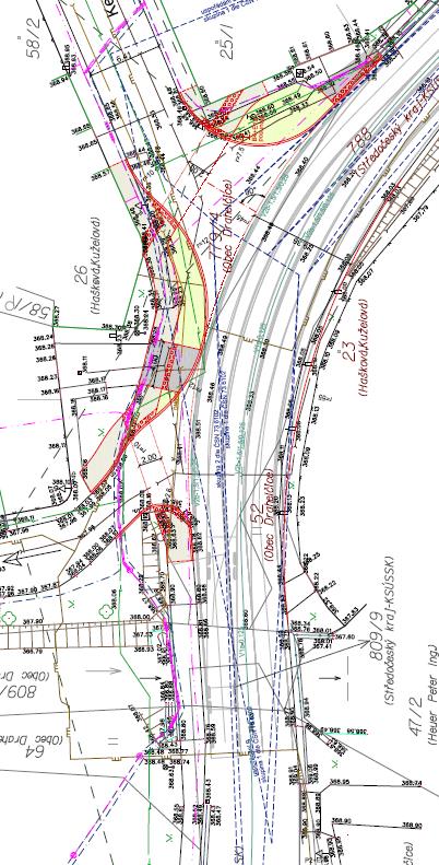 3. Křižovatka ulic Hořelická Ke hřišti Malá Strana Předmětem projektu je původní styková křižovatka Hořelické (II/101) a ulic Ke Hřišti a Malá Strana.