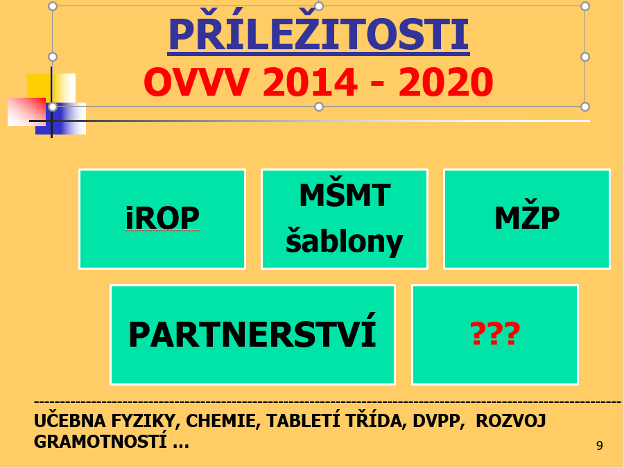 Ad. 7 DISKUZE Tuťálek - příští jednání ŠR čtvrtek 6. 10. 2016 USNESENÍ: ŠR_KHM_16.1 - ŠR bere na vědmí změny ŠVP d 1. 9. 2016 ŠR_KHM_16.