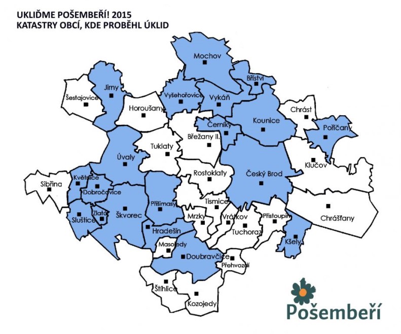 14 ZREALIZOVANÝ PROJEKT O.P.S. UKLIĎME POŠEMBEŘÍ!
