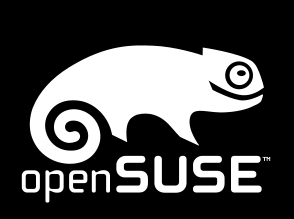 LINUXOVÉ DISTRIBUCE 3.2 OPENSUSE Obrázek 4 - Logo OpenSUSE (zdroj: wikimedia.