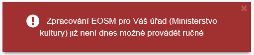 Obrázek 19: Detail dialogového okna pro vložení údajů - pokračování formuláře viz obr. 16, 17 a 18 10. Po vyplnění uživatel zkontroluje vyplněné hodnoty a vše uloží kliknutím na tlačítko Uložit. 11.