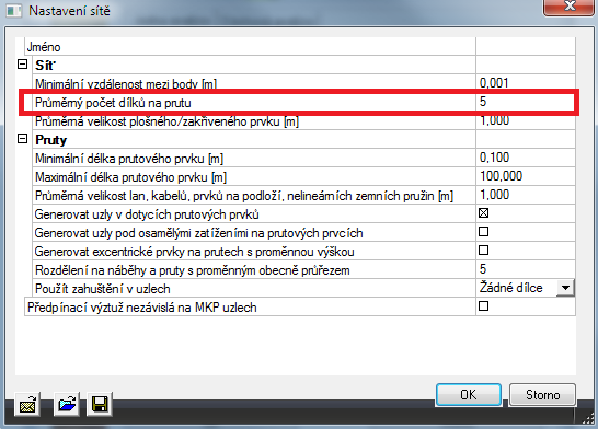 Volba Číslo vybuzeného vlastního tvaru můţe být pouţita pro ruční určení toho, pro který vlastní tvar je nutno Kármánovo kmitání počítat.