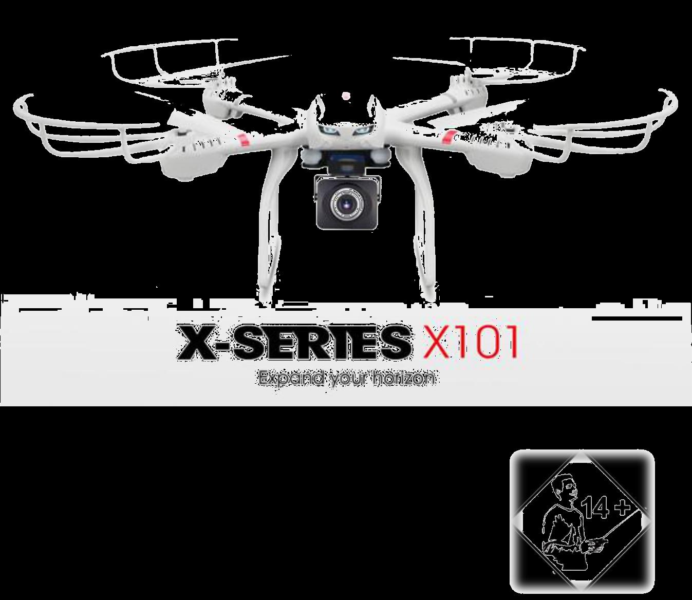 NÁVOD K OBSLUZE KVADRKOKOPTÉRA MJX X 101 S FPV KAMEROU C4010/C4008 Určeno pro uživatele od
