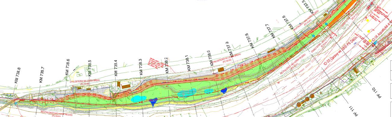 PLAVEBNÍ STUPEŇ DĚČÍN ÚPRAVY VE ZDRŽI Ve zdrži jezu budou