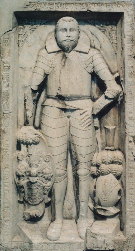 Náhrobky a epitafy Doménou figurami a reliéfy vyzdobené náhrobky či epitafy - mauzoleum pro Ferdinanda I. (katedrála sv.
