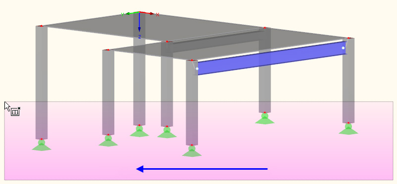 Imperfekci můžeme snadno přiřadit pomocí výběrového okna. Model bychom však měli nejdříve zobrazit v příhodnějším pohledu: klikneme na tlačítko [Zapnout posun, zoom [Shift], natočení [Ctrl], resp.