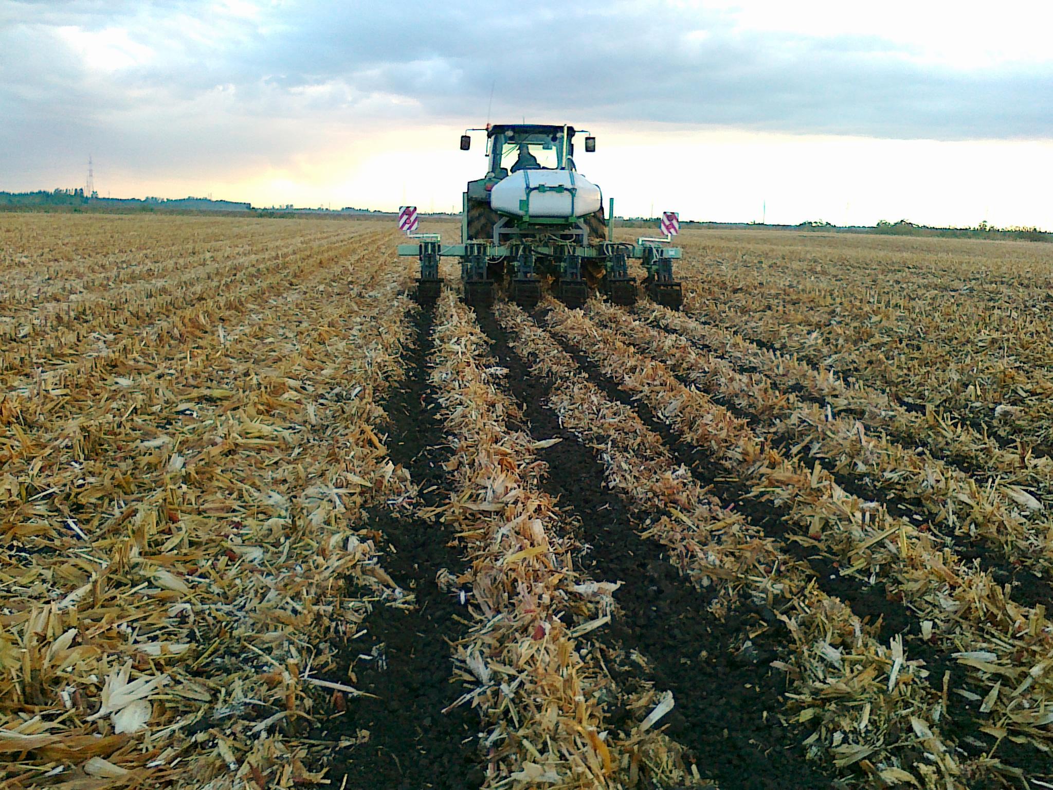Prac.operace %N z celkového Uložení hnojiv Celkem NPK Strip-Till, hnojení NPK* 10 30% 2 hloub.