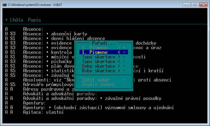 3.3 VYHLEDÁVÁNÍ V SYSTEMU ARES 3.3.1 NASTAVENÍ Typ zobrazovaného XML výstupu se řídí možnostmi internetové aplikace a její nápovědou.