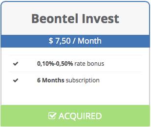 BeonPush Additionales Měsíční výplata max. 2.