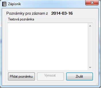 Zobrazení grafu lze dále konfigurovat dle časové osy resp. lze nastavit období zobrazených dat v grafu.