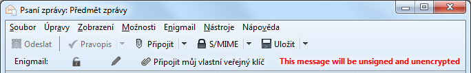 Hodnotu u klíče příjemce nastavíte dle jeho důvěryhodnosti. V případě klíčů GovCERT.CZ například nastavte Plně důvěřuji, pokud protější straně důvěřujete.