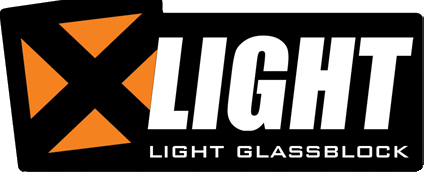 SPECIÁLNÍ osvětlené tvárnice OSVĚTLENÉ LUXFERY X-LIGHT SE DODÁVAJÍ V SYSTÉMU VÝSTAVBY - BLOCK Systém je založen na výrobě sklobetonového panelu dle požadavku klienta.