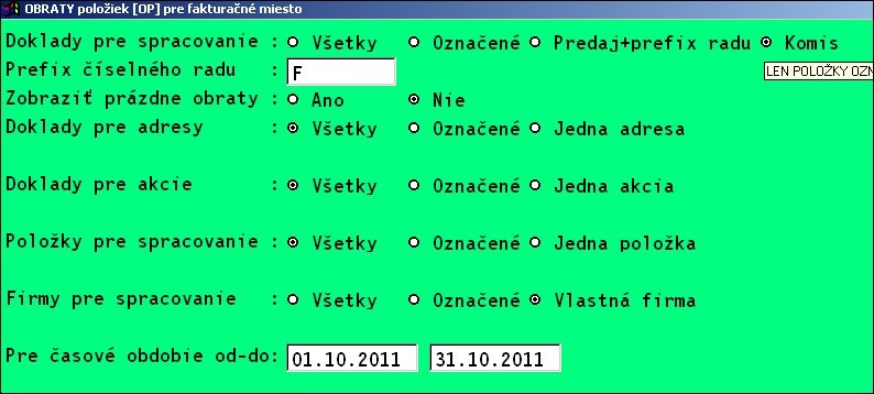 A tento problém rieši aj nová funkcia, ktorou si budete môcť ( ak sa tak rozhodnete) usporiadať zoznam dokladov podľa zvoleného kľúča.