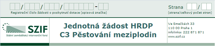Kód titulu - vybraný, resp. zařazený titul pro daný půdní blok: Zatravňování orné půdy Zatravňování orné půdy CHKO Bílé Karpaty C1-A C1-B Výměra - výměra travního porostu pro daný rok.