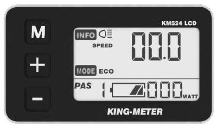 1. Úvod Vážení uživatelé, abyste zajistili lepší využití vašeho elektrokola HANSCRAFT, přečtěte si, prosím, tento návod pro KING METER KM524 displej pečlivě, ještě předtím nežli ho začnete používat.