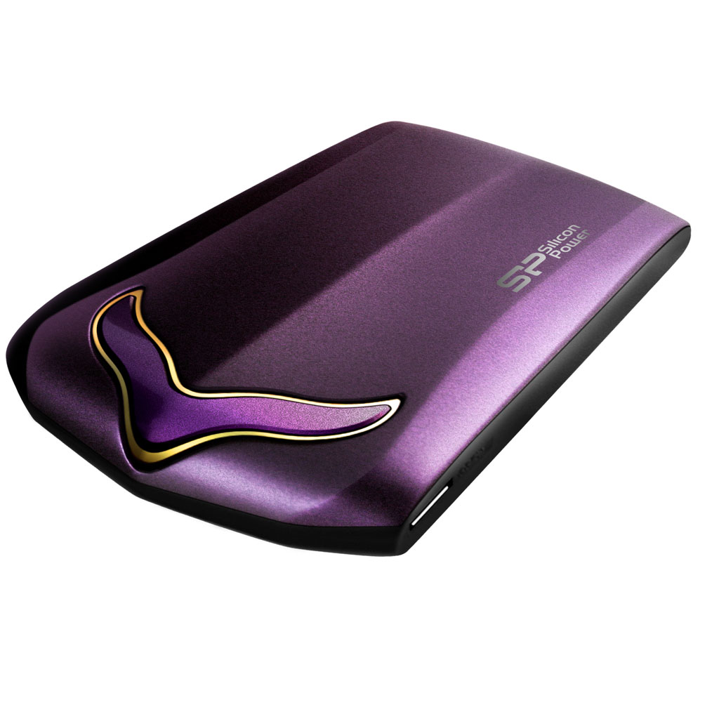 HDD USB 3.0 DIAMOND Silicon Power HDD USB 3.0 Diamond - velikost 2,5" - přenosová rychlost: až 5 GB/s (USB 3.0), 480 MB/s (USB 2.