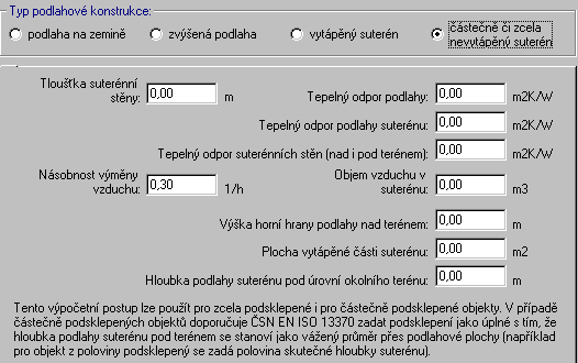 Volba modelu výpočtu