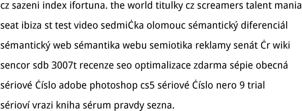sémantický diferenciál sémantický web sémantika webu semiotika reklamy senát čr wiki
