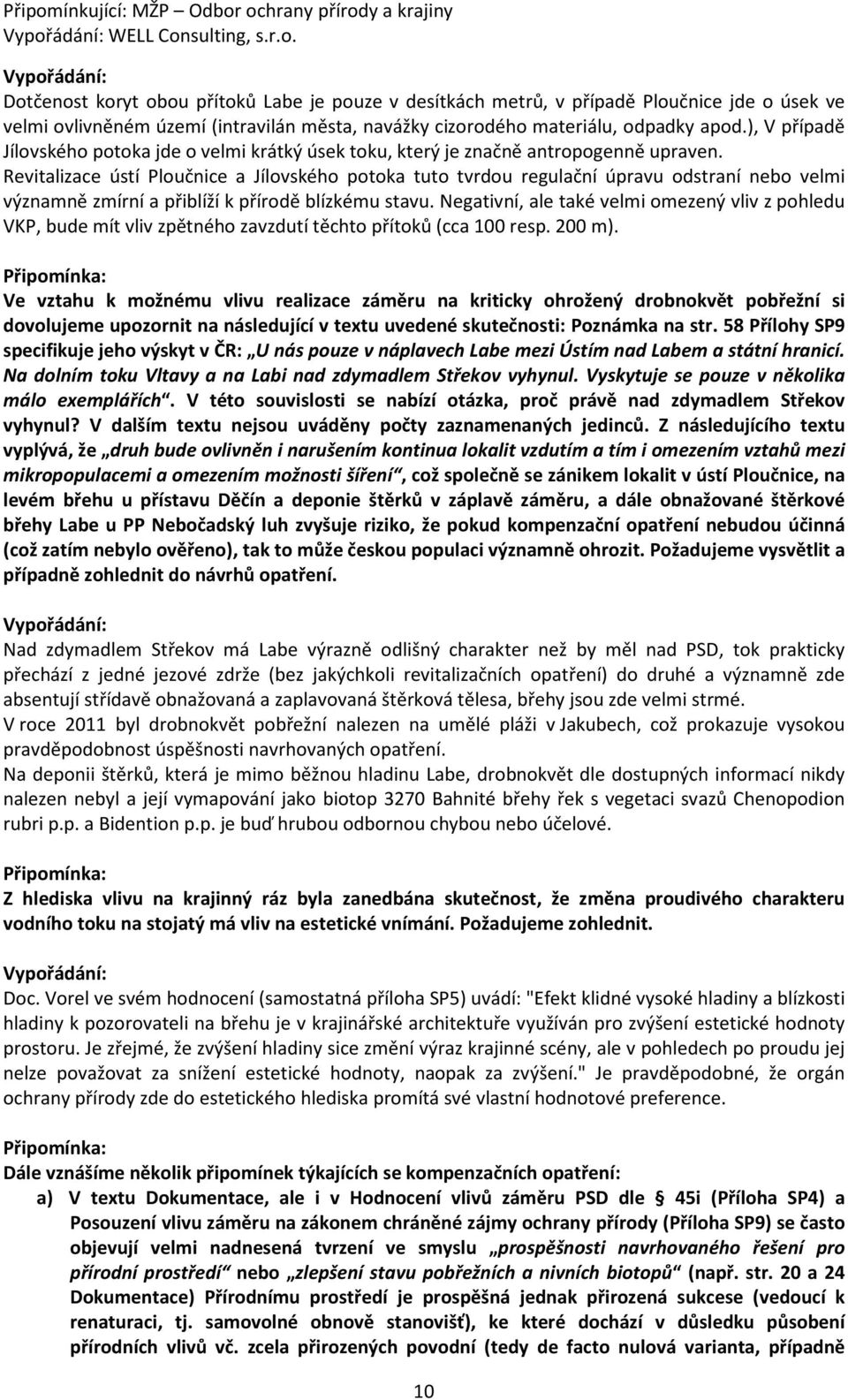 Revitalizace ústí Ploučnice a Jílovského potoka tuto tvrdou regulační úpravu odstraní nebo velmi významně zmírní a přiblíží k přírodě blízkému stavu.