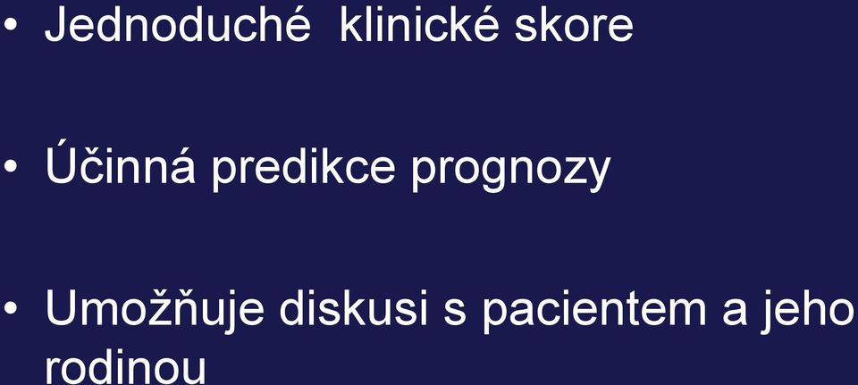 prognozy Umožňuje