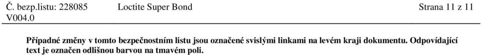 svislými linkami na levém kraji dokumentu.