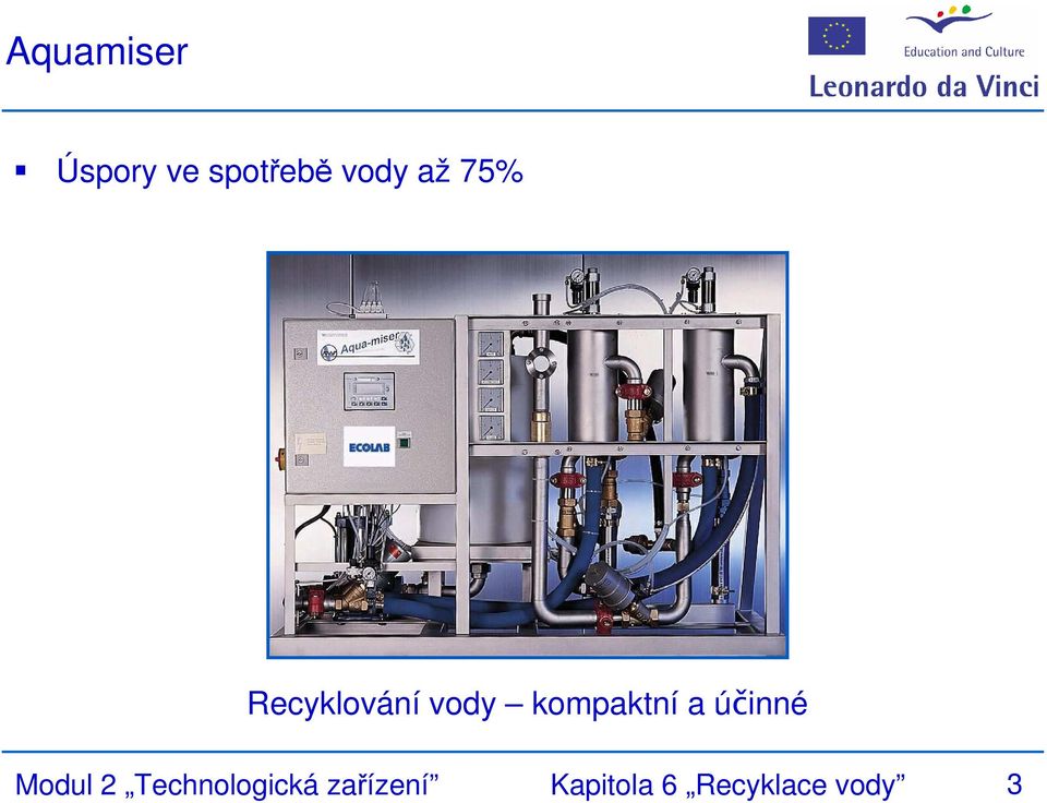 a účinné Modul 2 Technologická