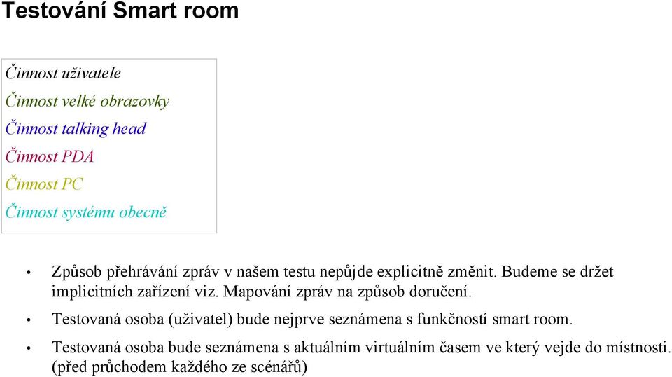Budeme se držet implicitních zařízení viz. Mapování zpráv na způsob doručení.