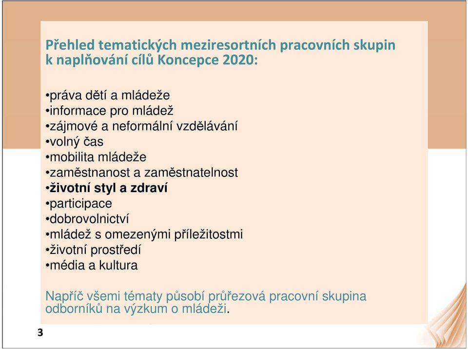 zaměstnatelnost životní styl a zdraví participace dobrovolnictví mládež s omezenými příležitostmi