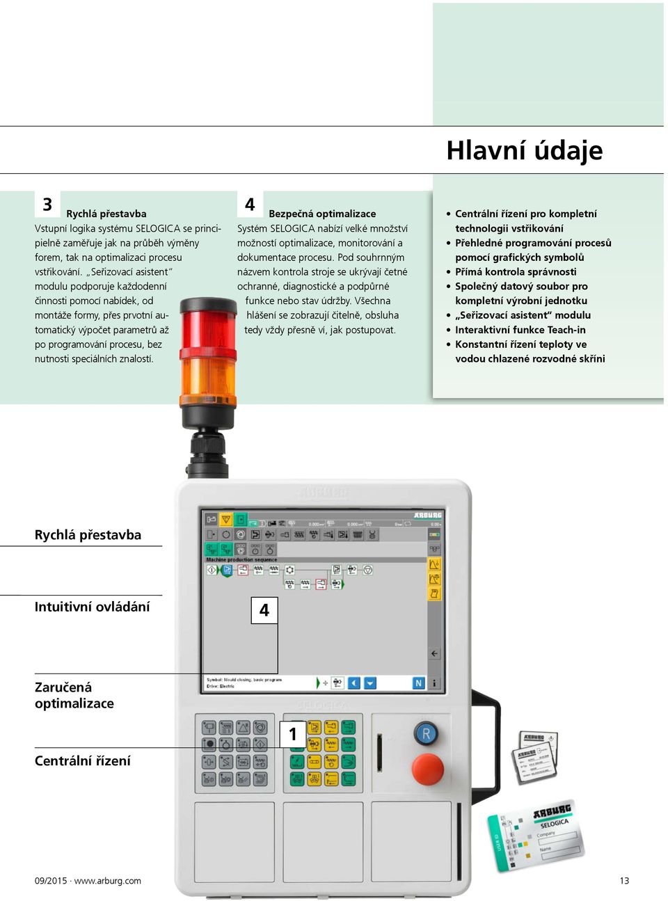 4 Bezpečná optimalizace Systém SELOGICA nabízí velké množství možností optimalizace, monitorování a dokumentace procesu.