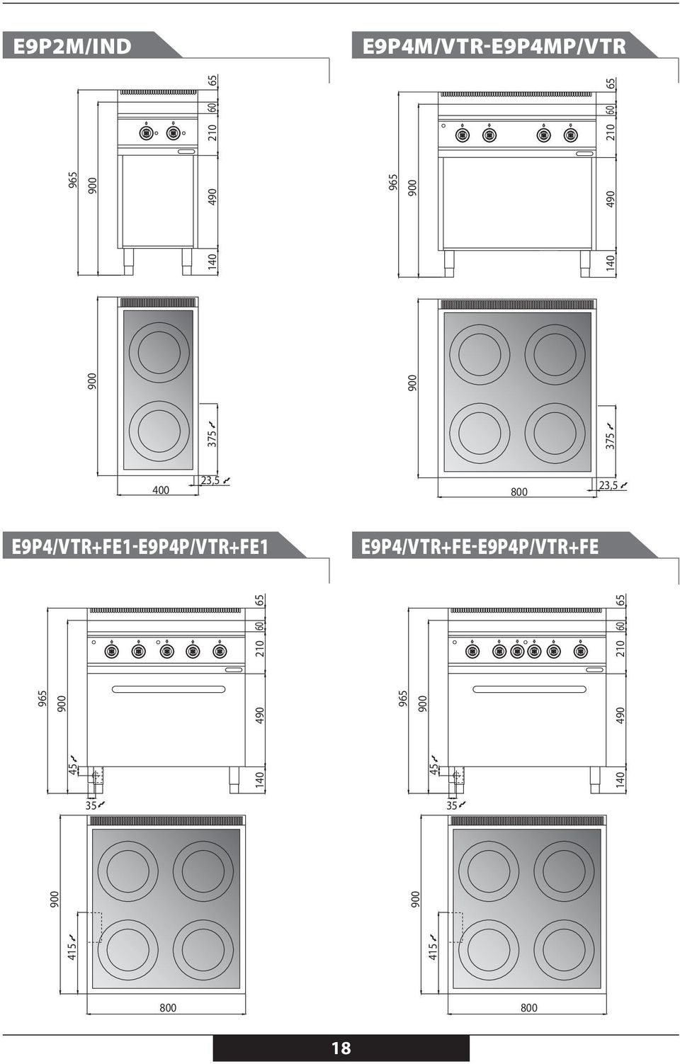 E9P/VTR+FE-E9PP/VTR+FE