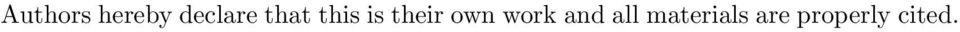 their own work and