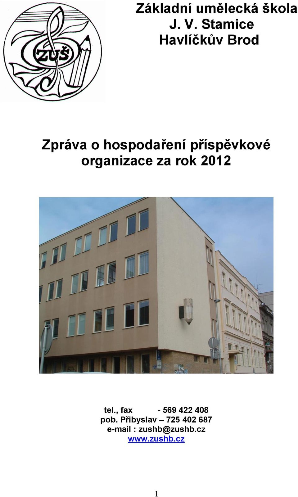 příspěvkové organizace za rok tel.