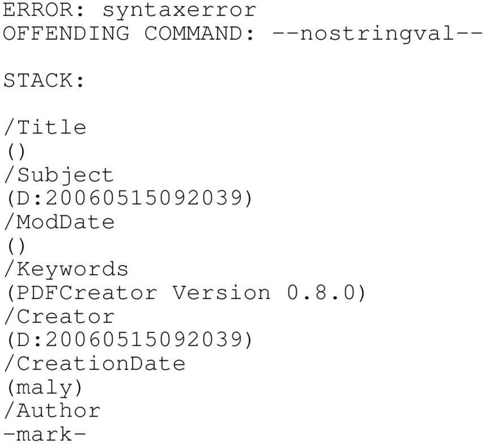(D:20060515092039) /ModDate () /Keywords (PDFCreator