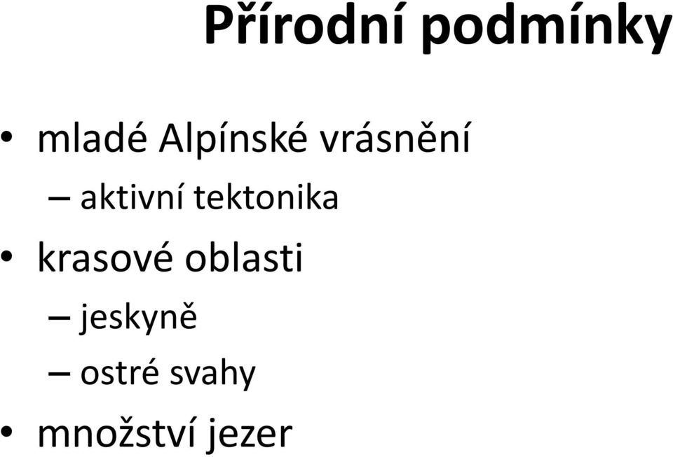 tektonika krasové oblasti