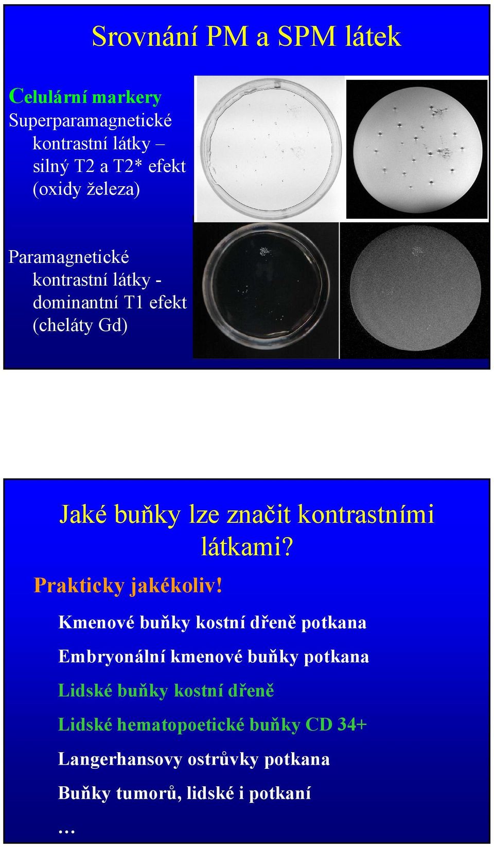 látkami? Prakticky jakékoliv!