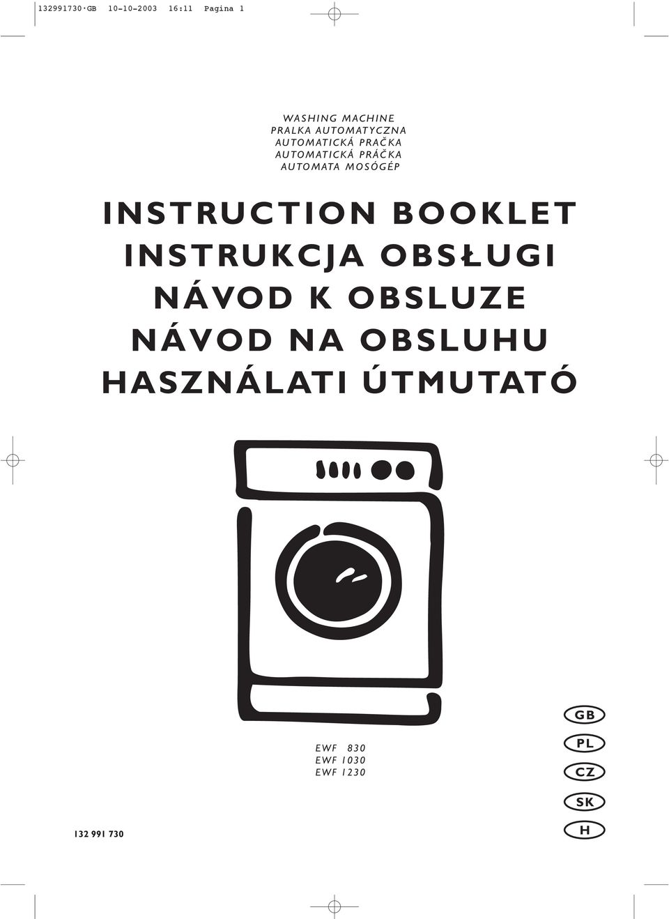 AUTOMATICKÁ PRACKA AUTOMATICKÁ PRÁCKA