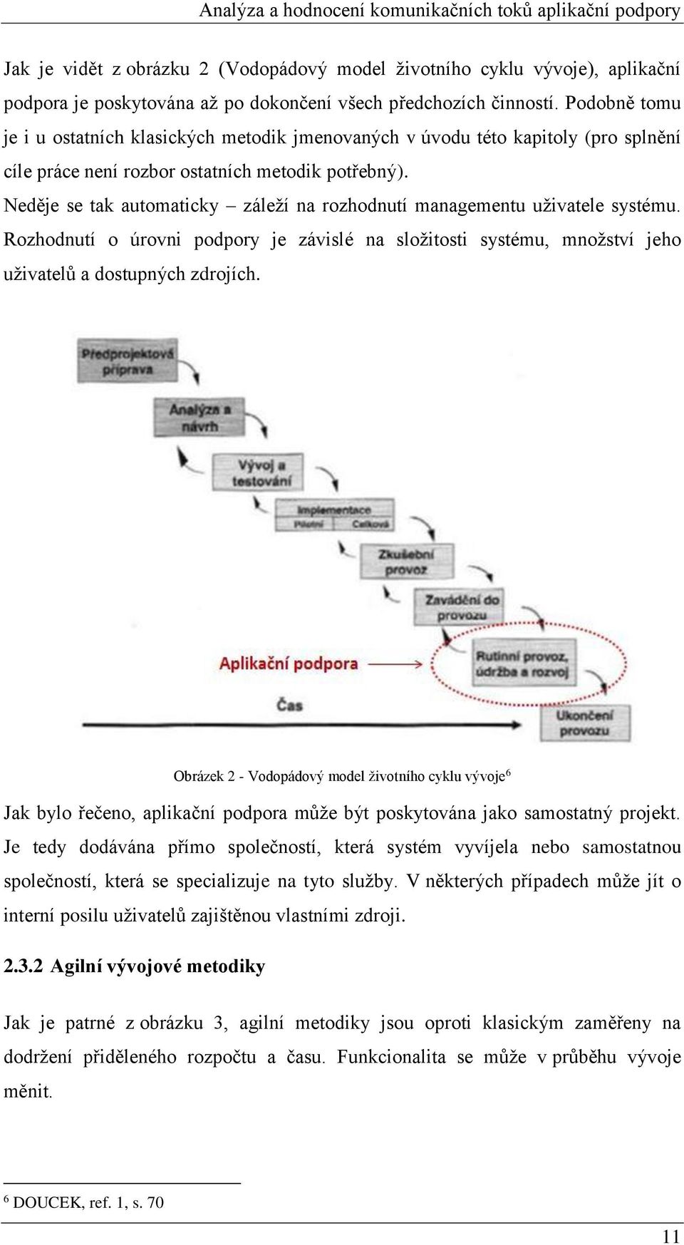 Neděje se tak automaticky záleží na rozhodnutí managementu uživatele systému. Rozhodnutí o úrovni podpory je závislé na složitosti systému, množství jeho uživatelů a dostupných zdrojích.