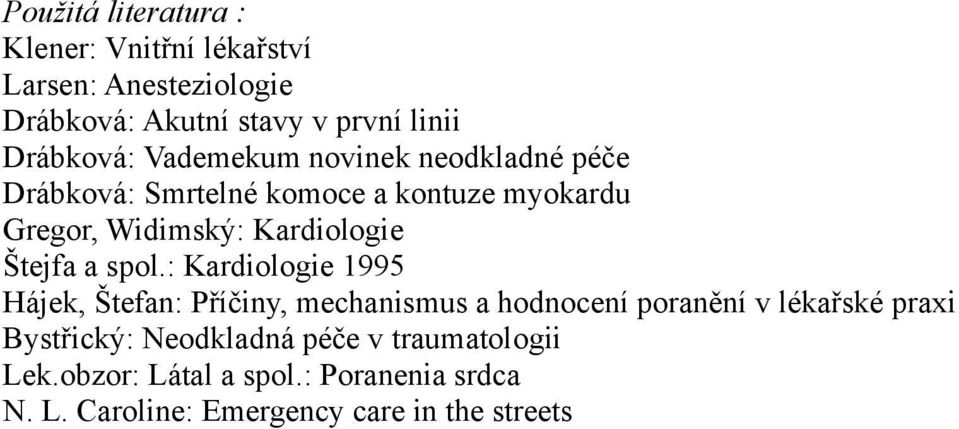 Kardiologie Štejfa a spol.