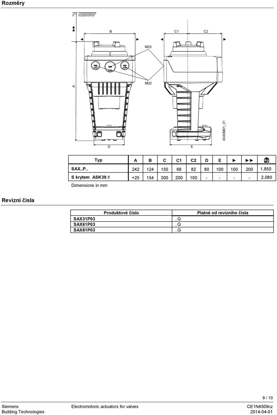 1 +25 154 300 200 100 - - - - 2,080 Dimensions in mm