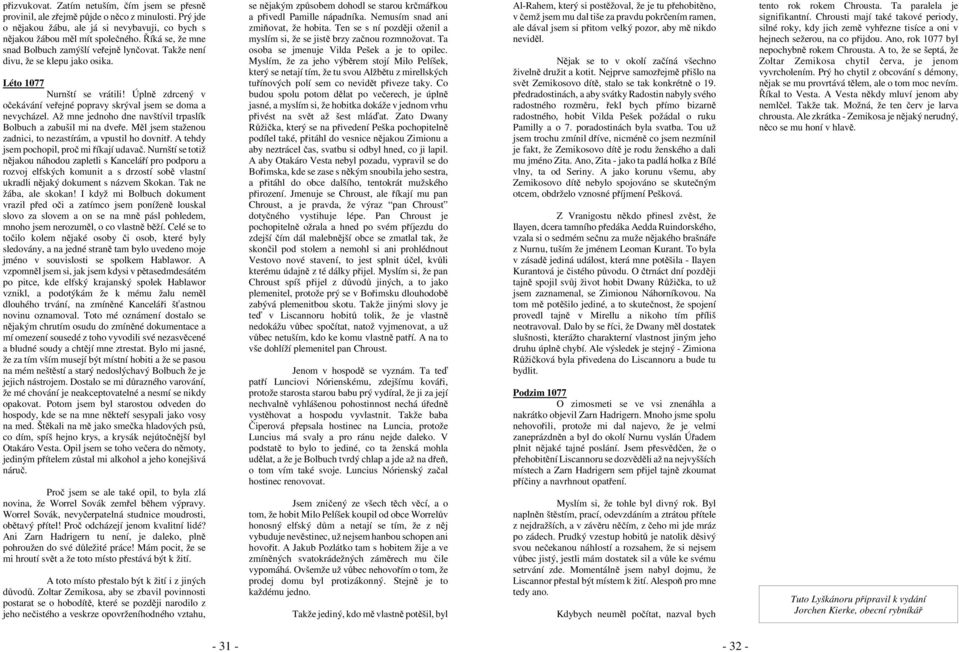 LYŠKÁNORA 82 Nepravidelný občasník pro vnitřní potřebu Nurnské družiny Jarn  1078 Liscannor, Nurnská oblast, západní Gwendarron - PDF Free Download