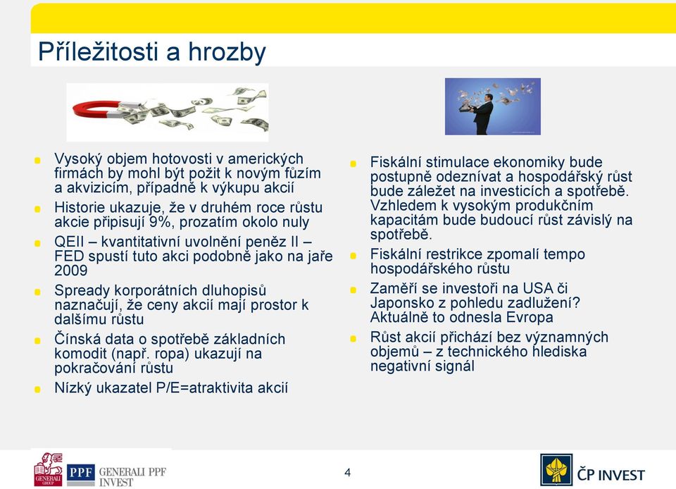 data o spotřebě základních komodit (např.