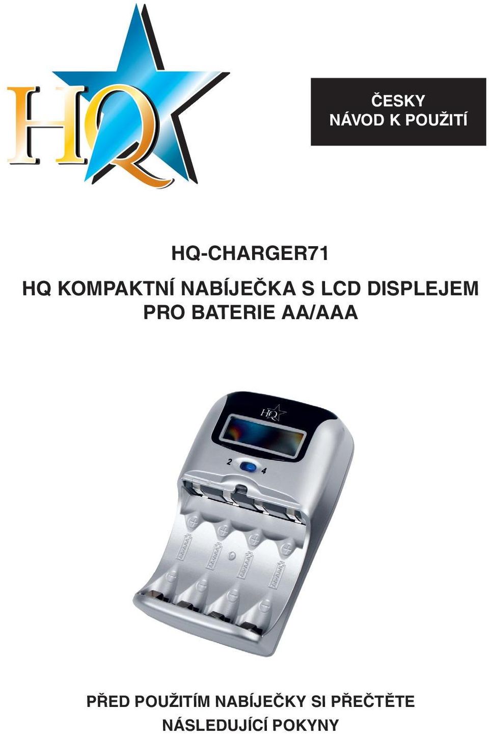 DISPLEJEM PRO BATERIE AA/AAA PŘED