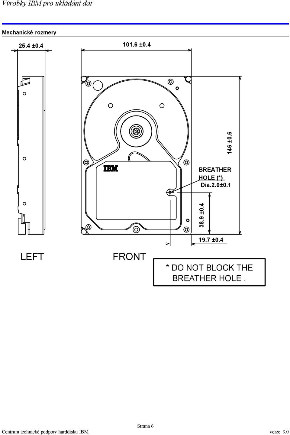 9 ±0. LEFT FRNT 9.7 ±0.