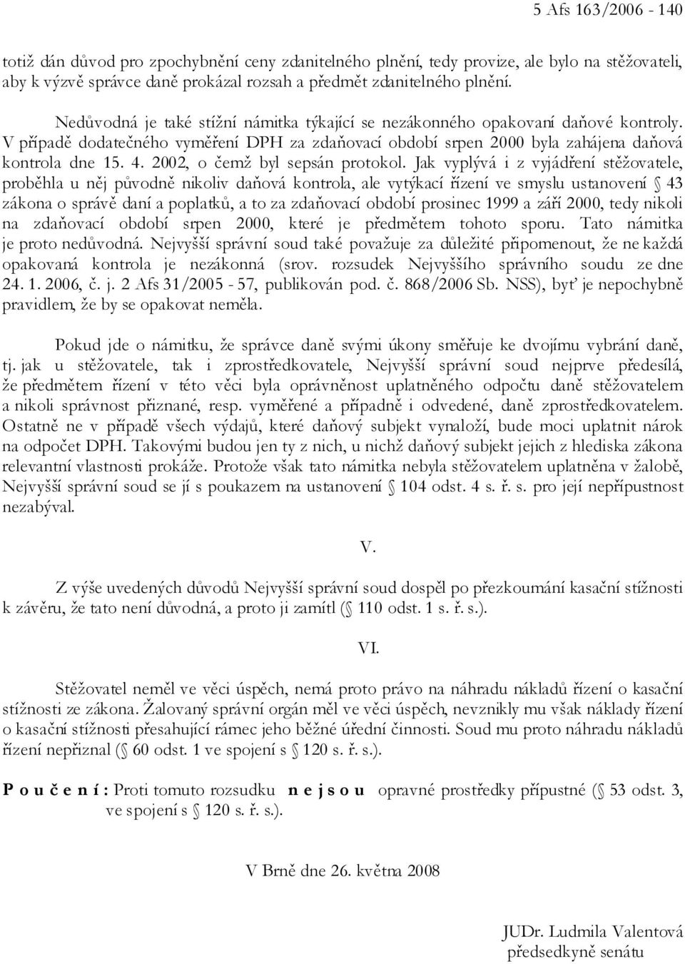 2002, o čemž byl sepsán protokol.