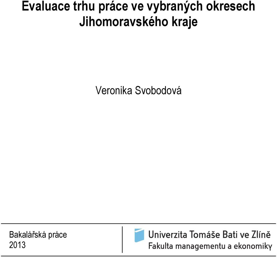 Jihomoravského kraje