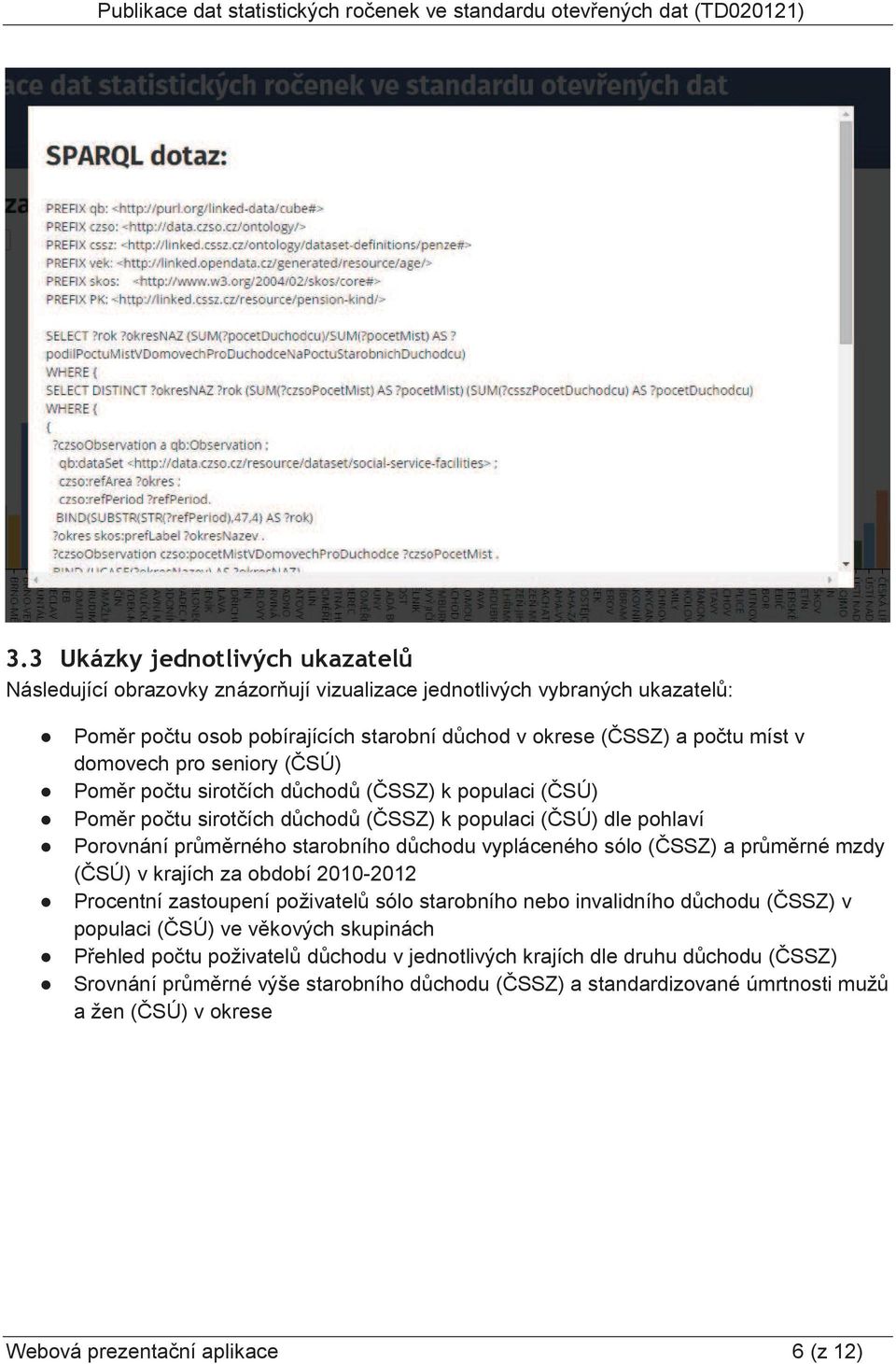 vypláceného sólo (ČSSZ) a průměrné mzdy (ČSÚ) v krajích za období 2010-2012 Procentní zastoupení poživatelů sólo starobního nebo invalidního důchodu (ČSSZ) v populaci (ČSÚ) ve věkových skupinách