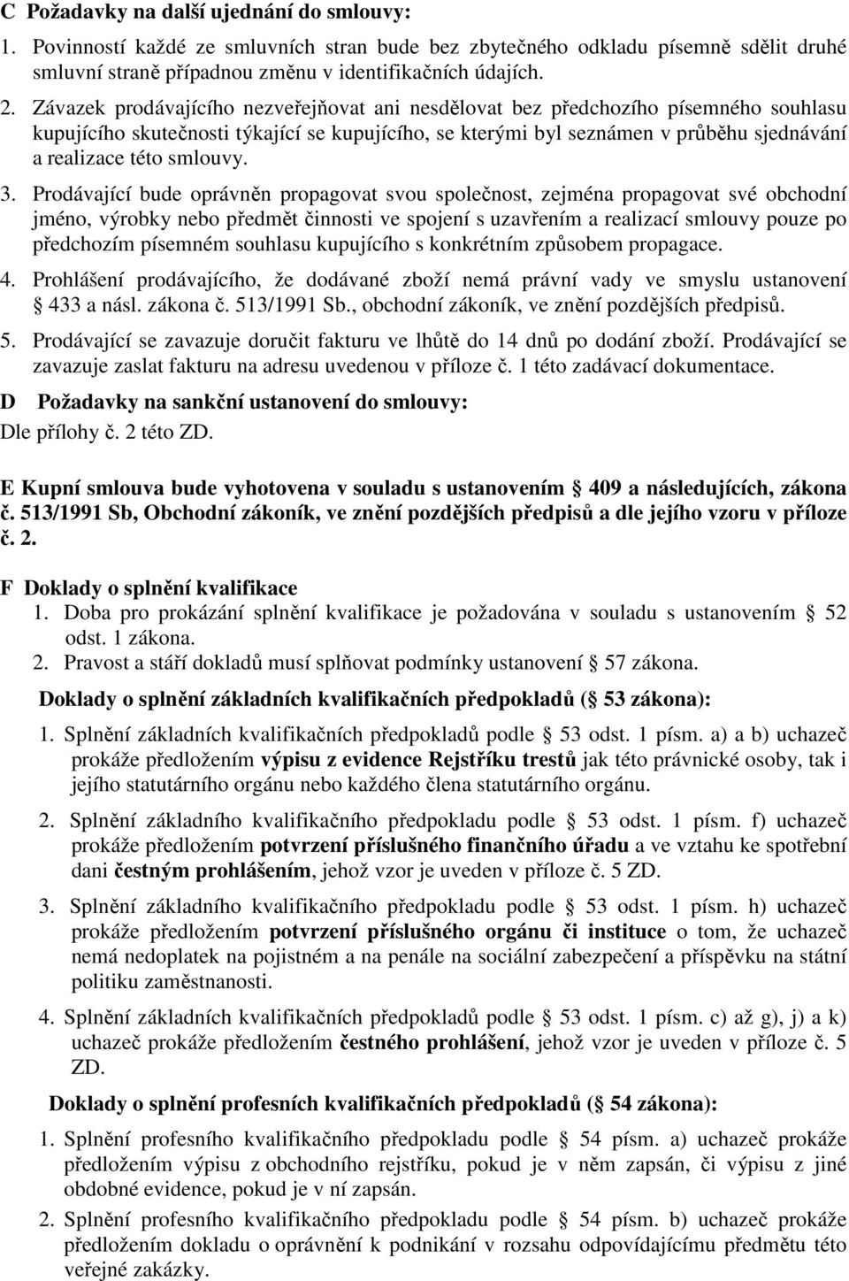 smlouvy. 3.